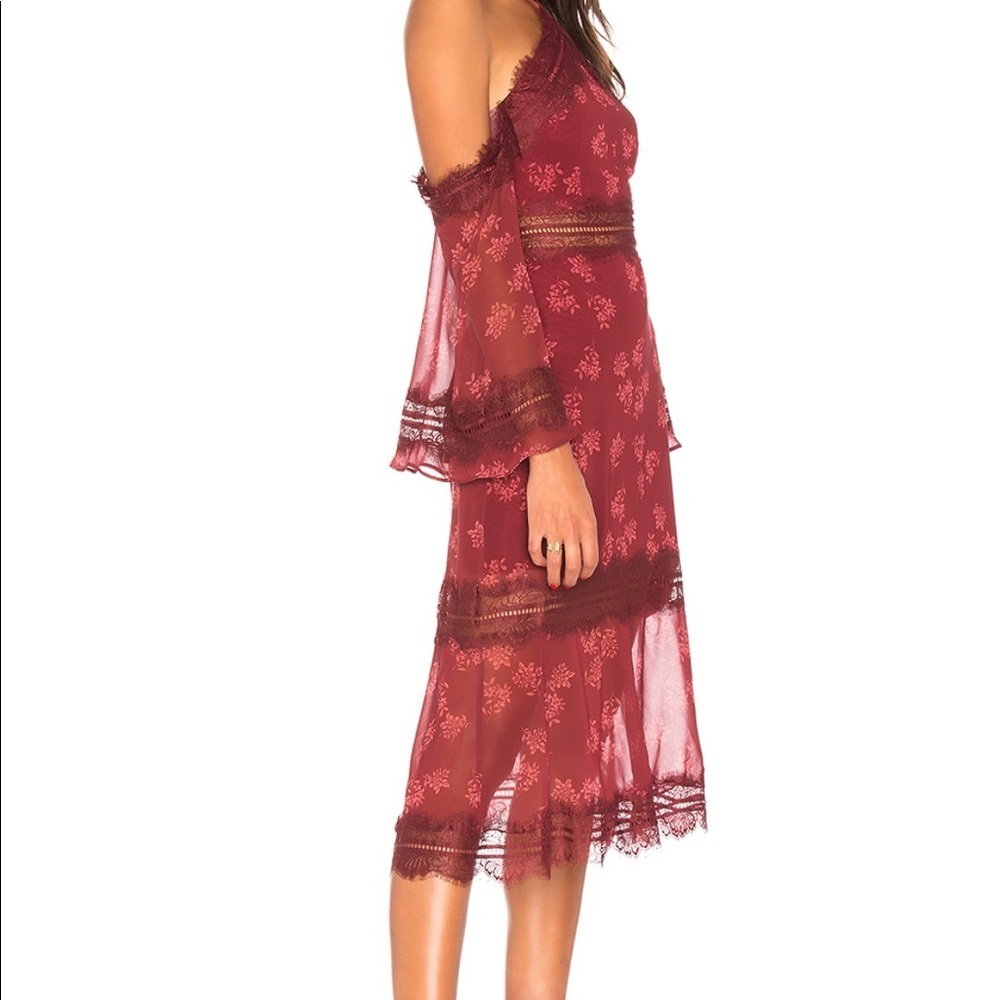 Keepsake Moonlight MIDI Dress - Picture 2 of 7